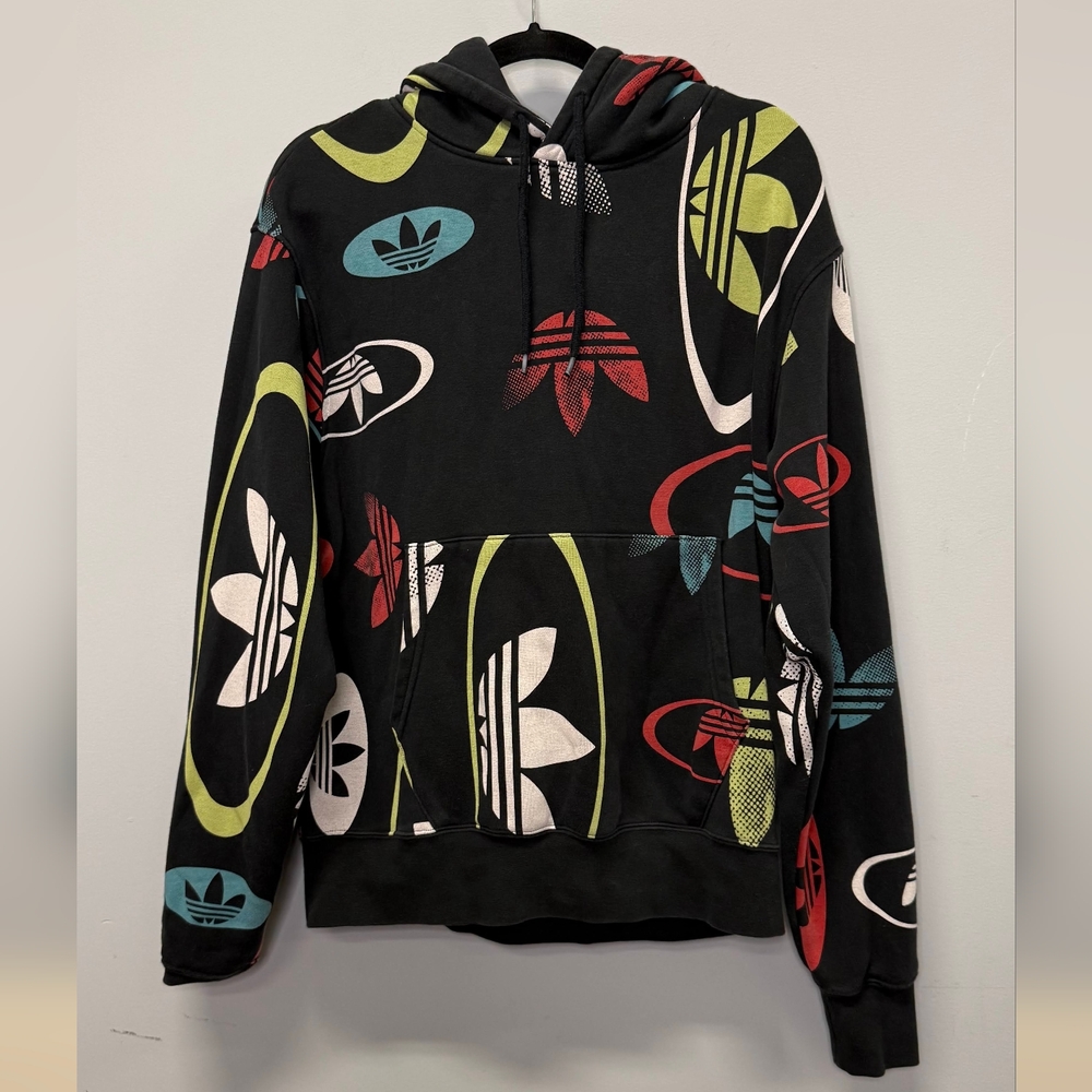 Adidas Men’s AOP Hoodie / Sweatshirt - Size small